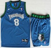 Wholesale Cheap Minnesota Timberwolves #8 Latrell Sprewell Blue Swingman Jerseys Short Suits