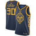 Wholesale Cheap Warriors #30 Stephen Curry Navy 2019 Finals Bound Basketball Swingman City Edition 2018-19 Jersey