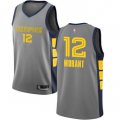 Cheap Youth Grizzlies #12 Ja Morant Gray Basketball Swingman City Edition 2018-19 Jersey