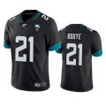 Wholesale Cheap Nike Jaguars #21 A.J. Bouye Black 25th Anniversary Vapor Limited Stitched NFL 100th Season Jersey