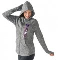 Wholesale Cheap Women's NFL New York Giants G-III 4Her by Carl Banks Recovery Full-Zip Hoodie Heathered Gray