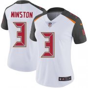 Wholesale Cheap Nike Buccaneers #3 Jameis Winston White Women's Stitched NFL Vapor Untouchable Limited Jersey