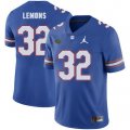 Wholesale Cheap Florida Gators 32 Adarius Lemons Blue College Football Jersey