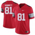 Wholesale Cheap Ohio State Buckeyes 81 Nick Vannett Red 2018 Spring Game College Football Limited Jersey