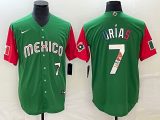 Wholesale Cheap Men's Mexico Baseball #7 Julio Ur