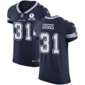 Wholesale Cheap Nike Cowboys #31 Trevon Diggs Navy Blue Team Color Men's Stitched With Established In 1960 Patch NFL Vapor Untouchable Elite Jersey