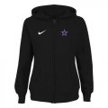 Wholesale Cheap Nike Dallas Cowboys Ladies Tailgater Full Zip Hoodie Black