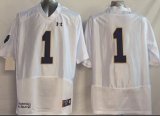 Wholesale Cheap Notre Dame Fighting Irish #1 Greg Bryant 2014 White Jersey