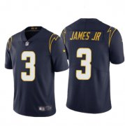 Wholesale Cheap Men's Los Angeles Chargers #3 Derwin James Jr. Navy Vapor Untouchable Limited Stitched Jersey