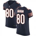 Wholesale Cheap Nike Bears #80 Jimmy Graham Navy Blue Team Color Men's Stitched NFL Vapor Untouchable Elite Jersey