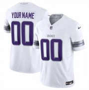 Wholesale Cheap Men's Minnesota Vikings Active Player Custom White F.U.S.E. Winter Warrior Limited Stitched Jersey