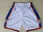 Wholesale Cheap Oklahoma City Thunder White Short