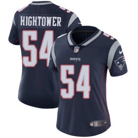 Wholesale Cheap Nike Patriots #54 Dont\'a Hightower Navy Blue Team Color Women\'s Stitched NFL Vapor Untouchable Limited Jersey