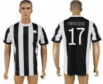 Wholesale Cheap Juventus #17 Mandzukic 120th Anniversary Soccer Club Jersey