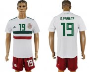 Wholesale Cheap Mexico #19 O.Peralta Away Soccer Country Jersey