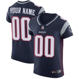 Wholesale Cheap Nike New England Patriots Customized Navy Blue Team Color Stitched Vapor Untouchable Elite Men\'s NFL Jersey