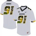 Wholesale Cheap Missouri Tigers 91 Charles Harris White Nike Fashion College Football Jersey