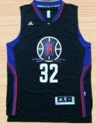 Wholesale Cheap Men's Los Angeles Clippers #32 Blake Griffin Revolution 30 Swingman 2015-16 Black Jersey