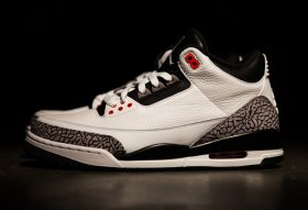 Wholesale Cheap Air Jordan 3 (III) INFRARED 23 Shoes white/black-red-gray