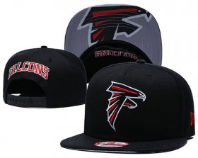 Wholesale Cheap Falcons Team Logo Black Adjustable Hat