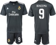 Wholesale Cheap Real Madrid #9 Benzema Away Soccer Club Jersey