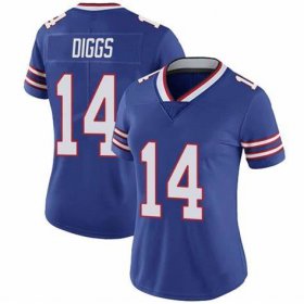 Wholesale Cheap Women\'s Buffalo Bills #14 Stefon Diggs Royal Blue Vapor Untouchable Stitched NFL Nike Limited Jersey