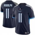 Cheap Men's Tennessee Titans #11 Mason Rudolph Navy Vapor Limited Football Stitched Jersey