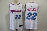 Wholesale Cheap Heat 22 Jimmy Butler White City Edition Nike Swingman Jersey