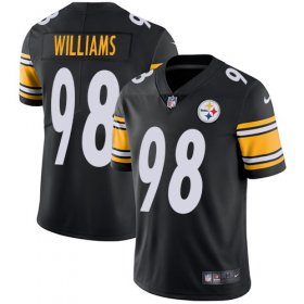 Wholesale Cheap Nike Steelers #98 Vince Williams Black Team Color Youth Stitched NFL Vapor Untouchable Limited Jersey