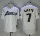 Wholesale Cheap Astros #7 Craig Biggio White 1981 Turn Back The Clock Stitched MLB Jersey