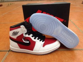 Wholesale Cheap Air Jordan 1 Retro High OG Carmines Shoes white/Carmines-black