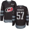 Wholesale Cheap Adidas Hurricanes #57 Trevor Van Riemsdyk Black 1917-2017 100th Anniversary Stitched NHL Jersey