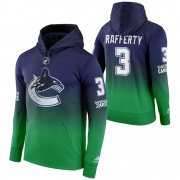 Wholesale Cheap Vancouver Canucks #3 Brogan Rafferty BAdidas Reverse Retro Pullover Hoodie Green