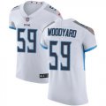 Wholesale Cheap Nike Titans #59 Wesley Woodyard White Men's Stitched NFL Vapor Untouchable Elite Jersey