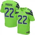 Wholesale Cheap Nike Seahawks #22 C. J. Prosise Green Men's Stitched NFL Elite Rush Jersey