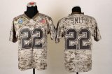 Wholesale Cheap Nike Cowboys #22 Emmitt Smith Camo Men's Stitched NFL New Elite USMC Jersey