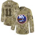 Wholesale Cheap Adidas Islanders #11 Shane Prince Camo Authentic Stitched NHL Jersey