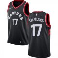 Wholesale Cheap Nike Raptors #17 Jonas Valanciunas Black NBA Swingman Statement Edition Jersey