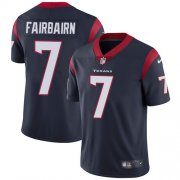 Wholesale Cheap Nike Texans #7 Ka'imi Fairbairn Navy Blue Team Color Men's Stitched NFL Vapor Untouchable Limited Jersey