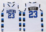 Wholesale Cheap One Three Hill 23 Scott White Stitched Jersey