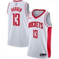 Wholesale Cheap Rockets #13 James Harden White Basketball Swingman Association Edition 2019-2020 Jersey