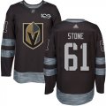 Wholesale Cheap Adidas Golden Knights #61 Mark Stone Black 1917-2017 100th Anniversary Stitched NHL Jersey