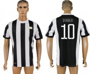 Wholesale Cheap Juventus #10 Dybala 120th Anniversary Soccer Club Jersey