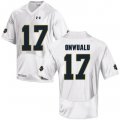 Wholesale Cheap Notre Dame Fighting Irish 17 James Onwualu White College Football Jersey