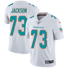 Wholesale Cheap Nike Dolphins #73 Austin Jackson White Men\'s Stitched NFL Vapor Untouchable Limited Jersey