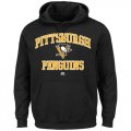 Wholesale Cheap Pittsburgh Penguins Majestic Heart & Soul Hoodie Black