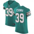 Wholesale Cheap Nike Dolphins #39 Larry Csonka Aqua Green Alternate Men's Stitched NFL Vapor Untouchable Elite Jersey