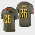 Wholesale Cheap Philadelphia Eagles #26 Miles Sanders Men's Nike Olive Gold 2019 Salute to Service Limited NFL 100 Jersey