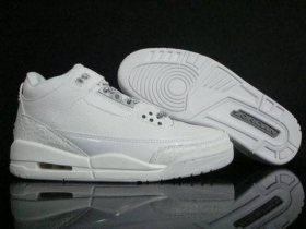 Wholesale Cheap Air Jordan 3 Retro Shoes White