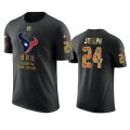 Wholesale Cheap Texans #24 Johnathan Joseph Black Men's Black History Month T-Shirt